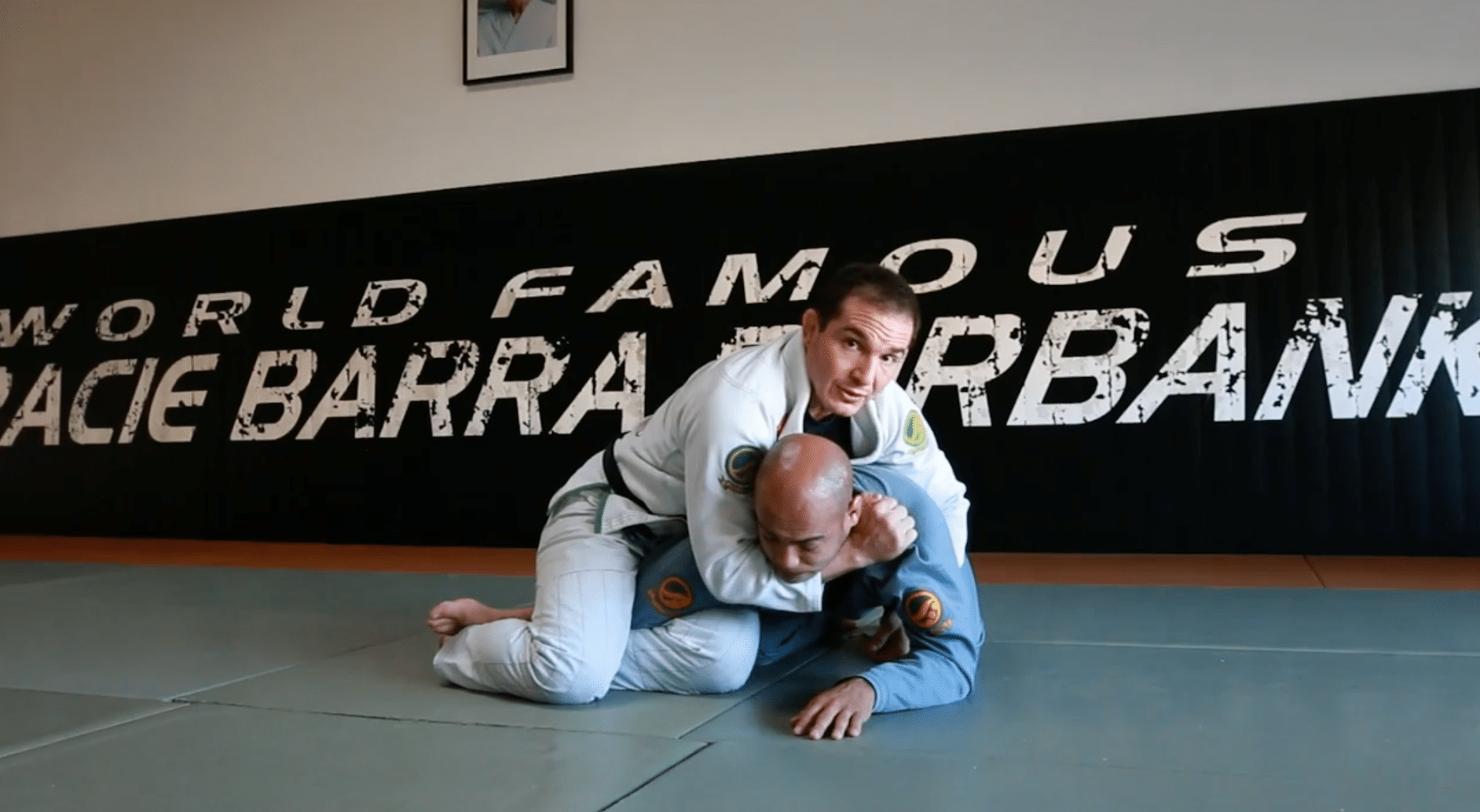 Rear Naked Choke From Crucifix